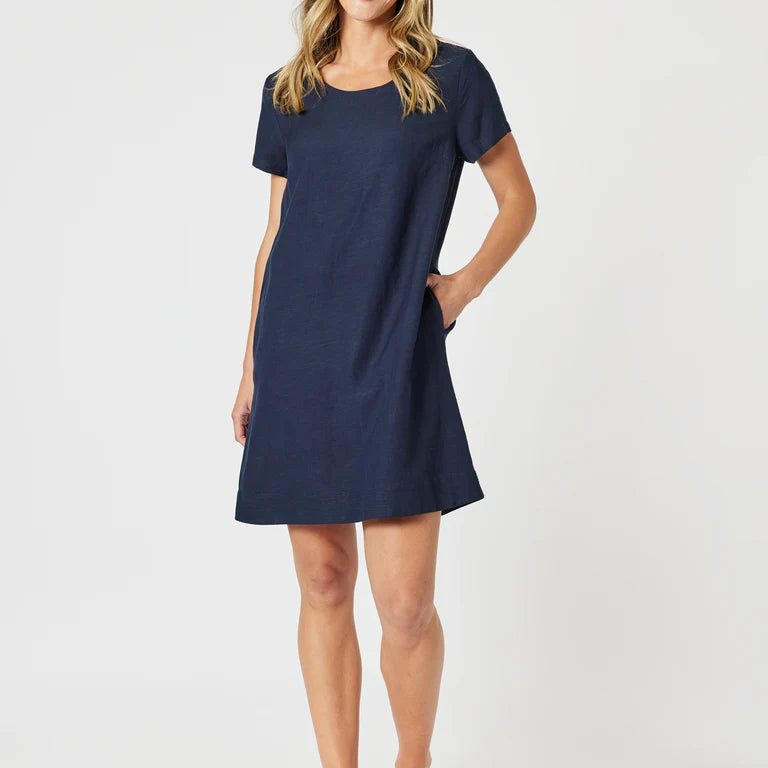 Lino Stitch Dress