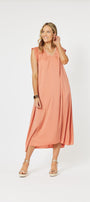 Traveller Luxe V Neck Dress
