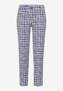 Maron Mod Check Pant