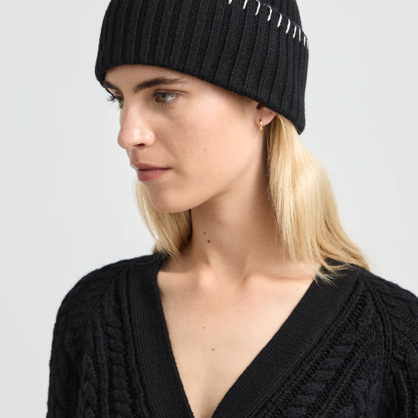 Blanket Stitch Beanie
