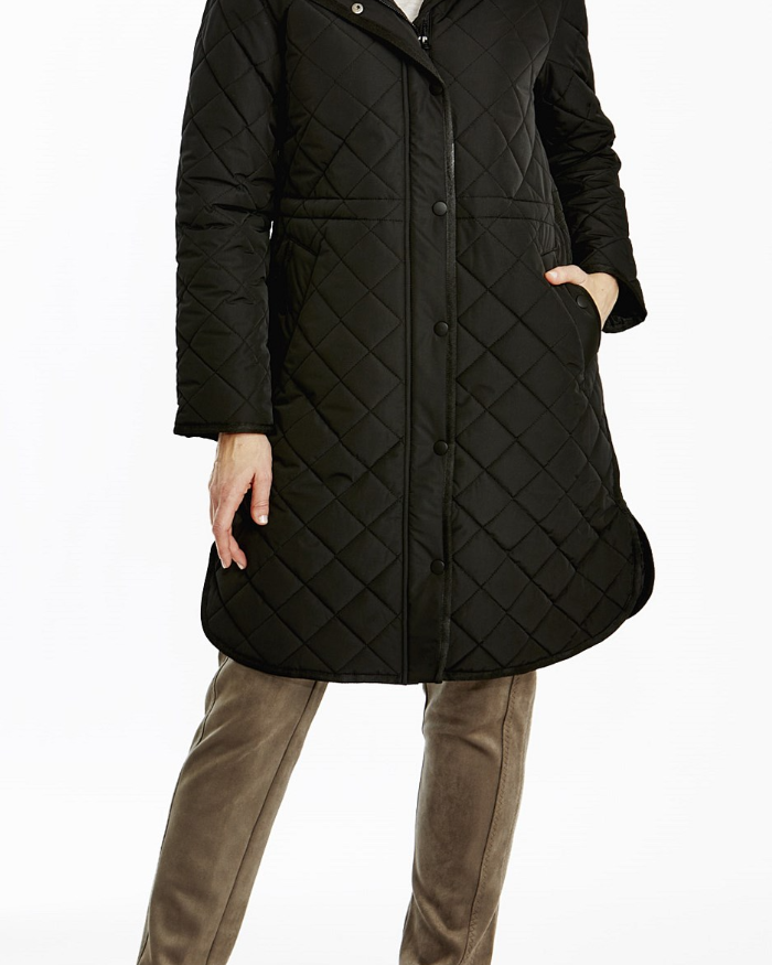 Longline Puffer Jacket