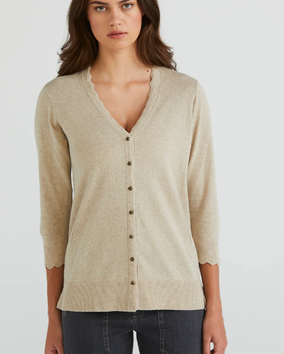 Shell Cardigan