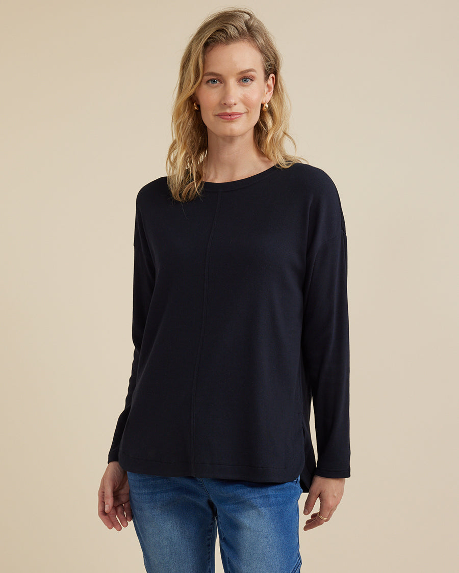 Long Sleeve Rib Tee