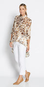 AURELIA 3/4 HI LOW SHIRT