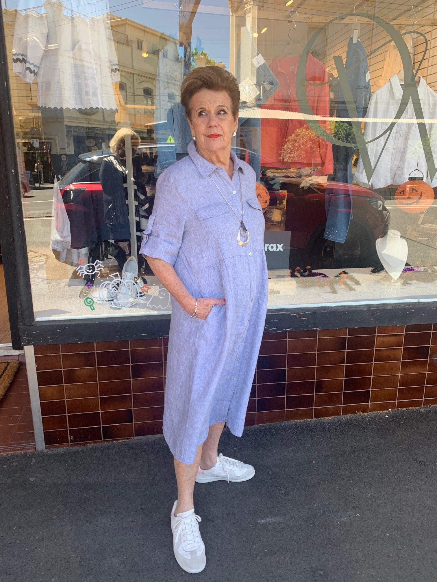 D-Ring Slv Dress By Jump