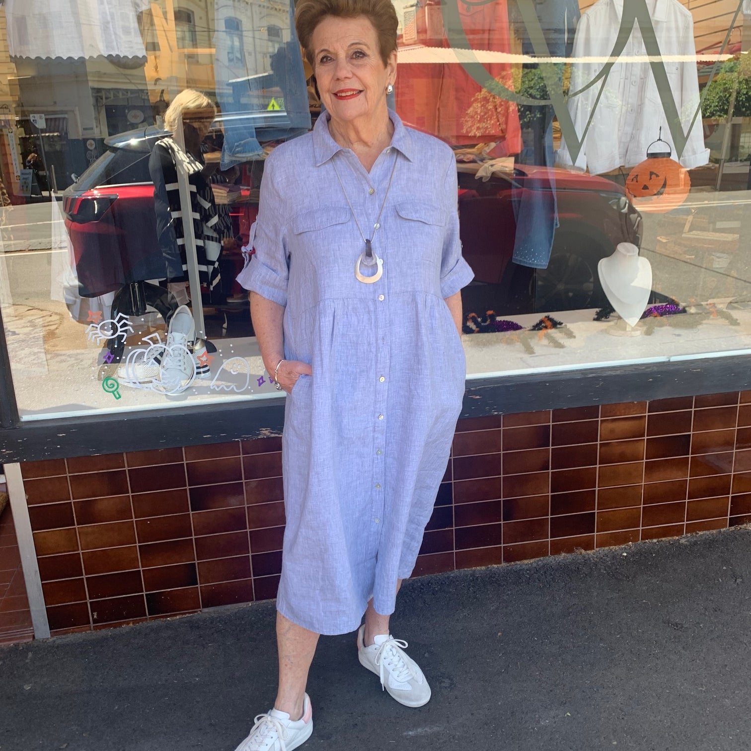 D-Ring Slv Dress By Jump