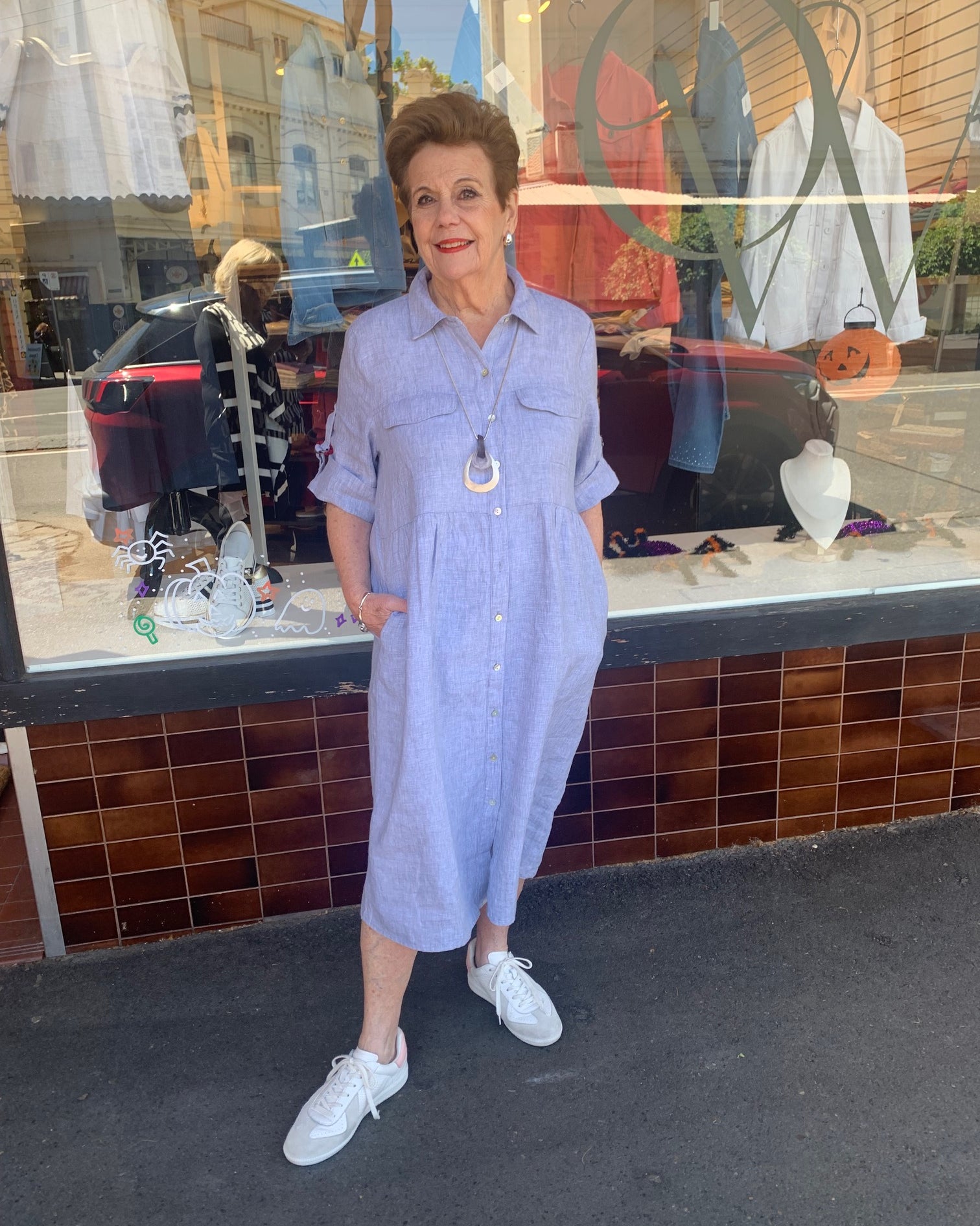 D-Ring Slv Dress By Jump