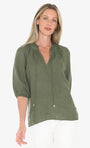 Ruffle Neck Top