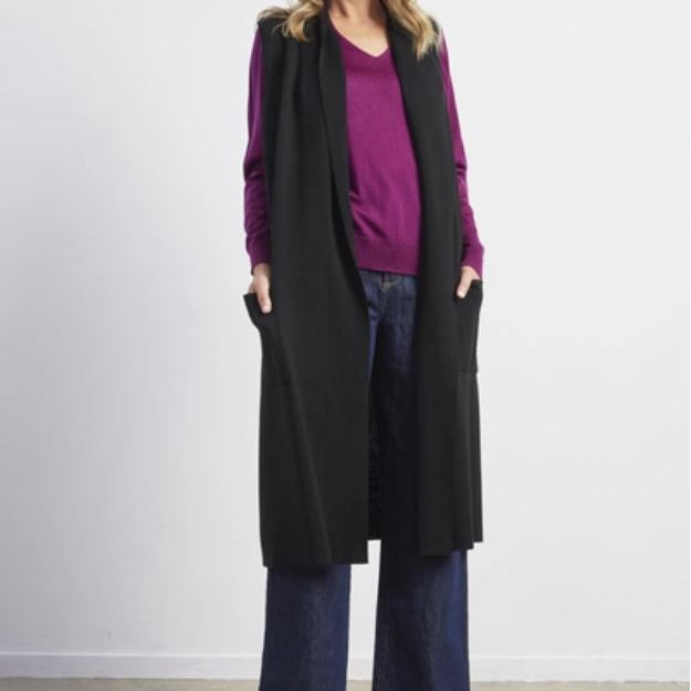 LONG GILET VEST