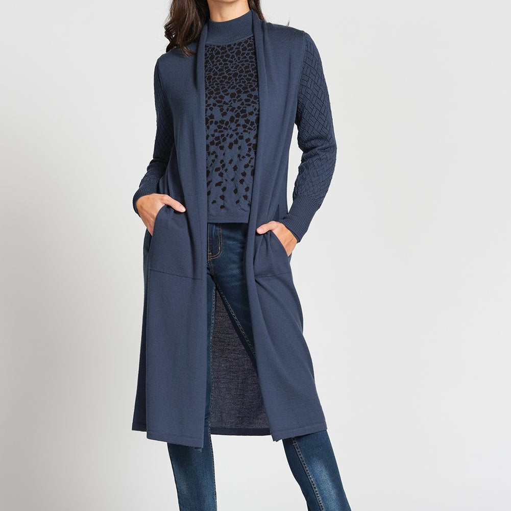 Lace Sleeve Duster