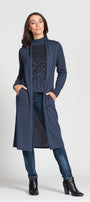 Lace Sleeve Duster