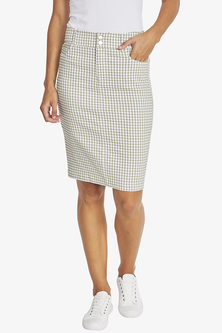 Gingham Skirt