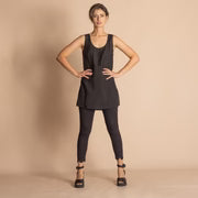 Scallop leggings