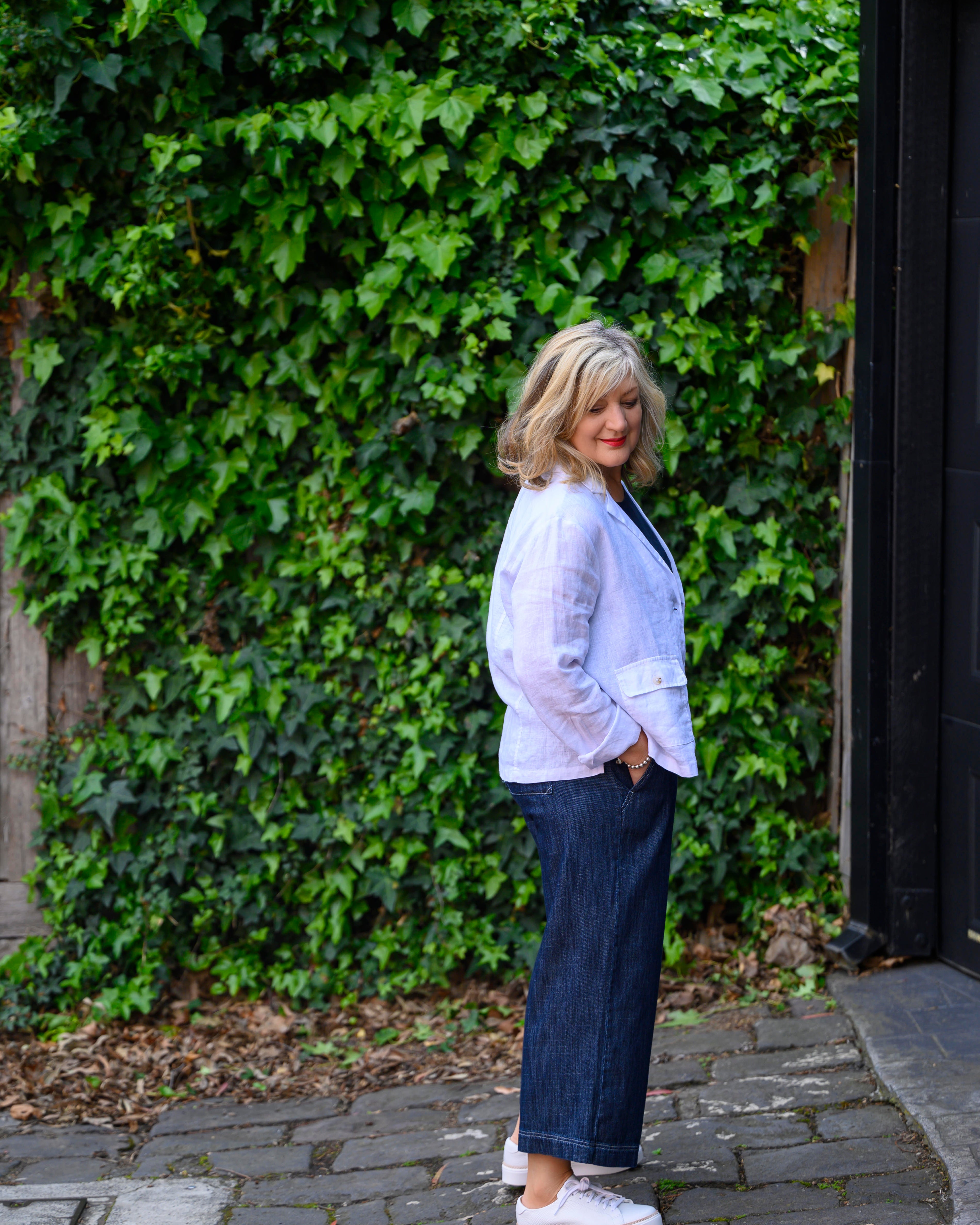 Danielle Linen Jacket