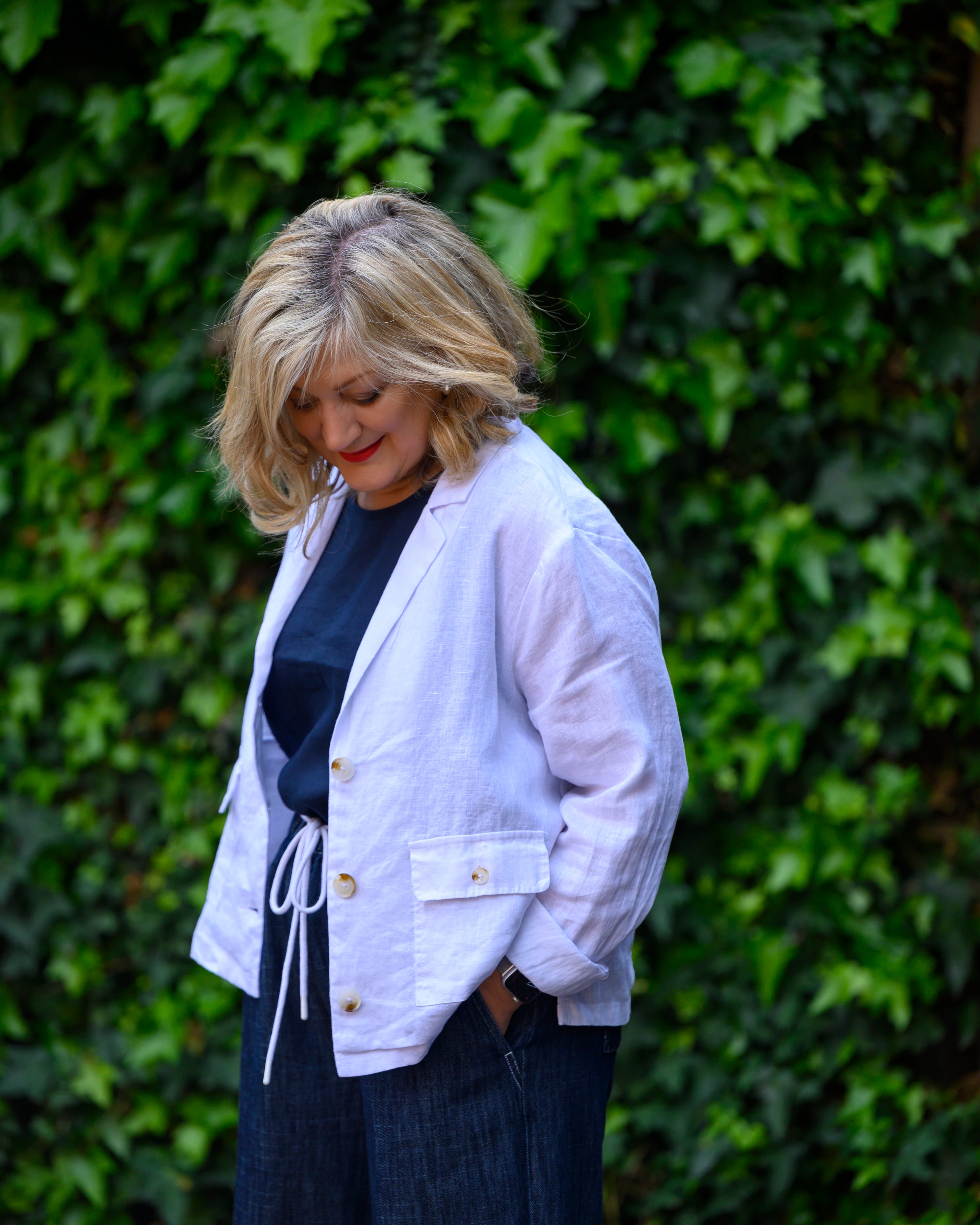 Danielle Linen Jacket