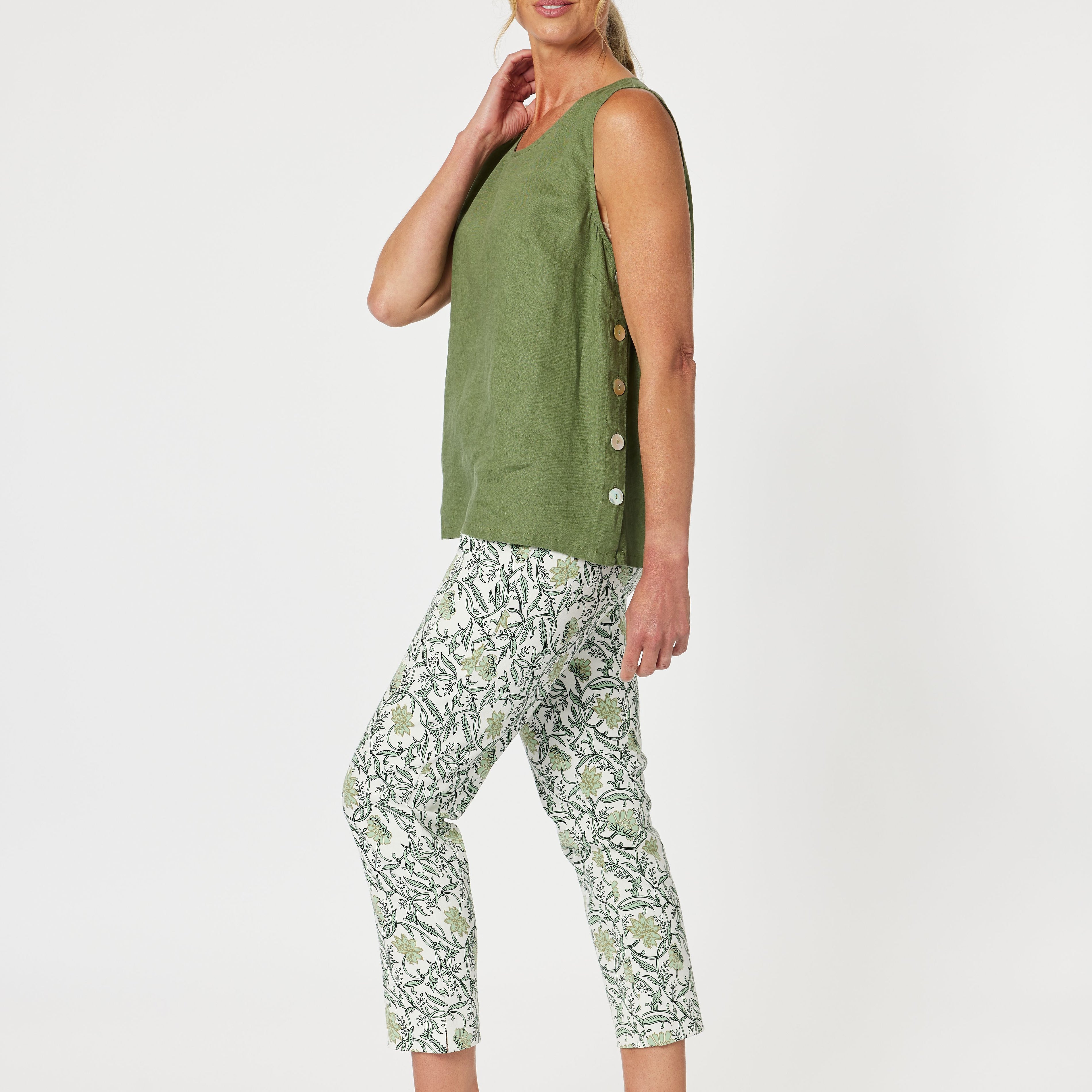 Sara Side Button Cami