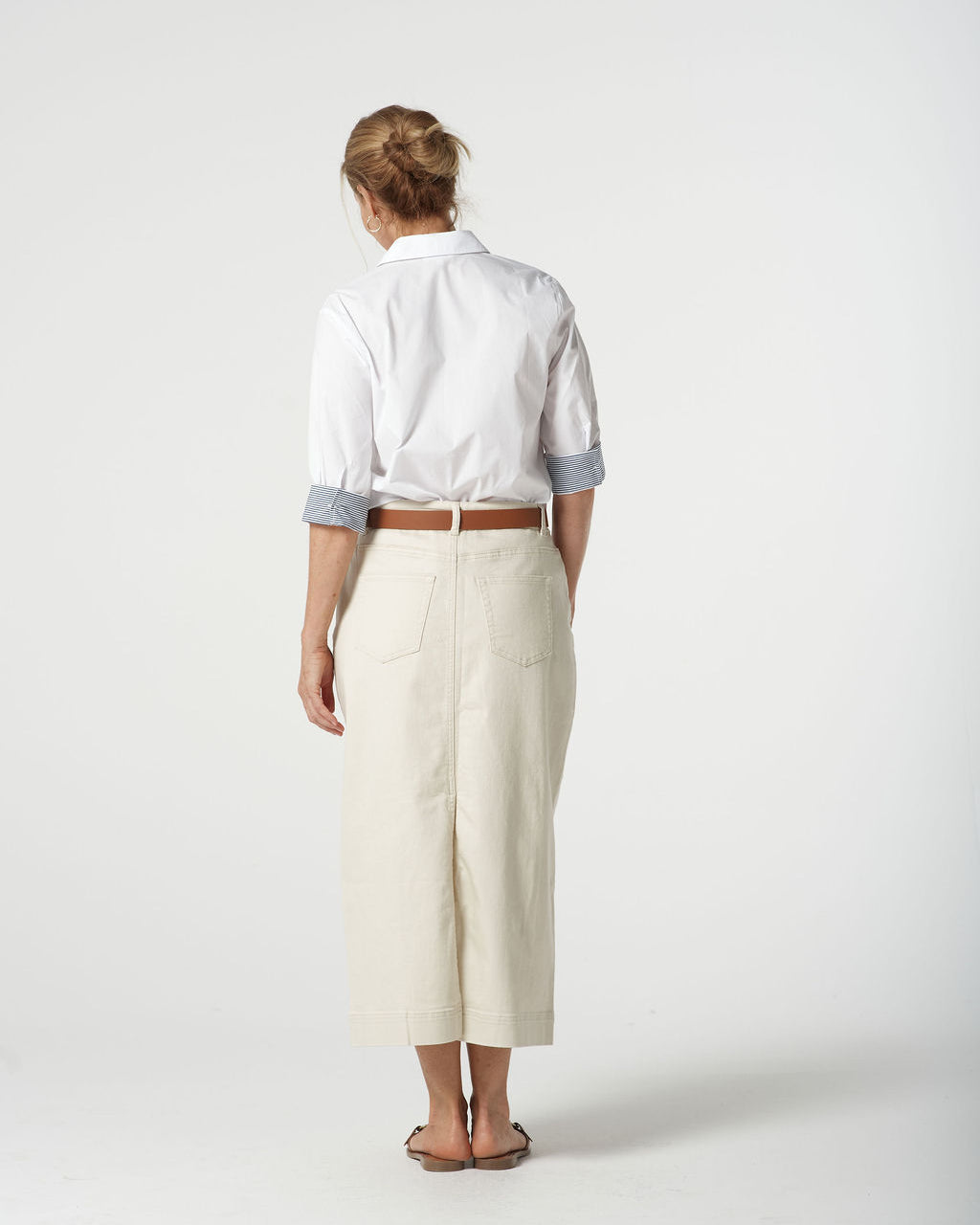 Classic  Cotton t 3/4 Sleeve Shirt