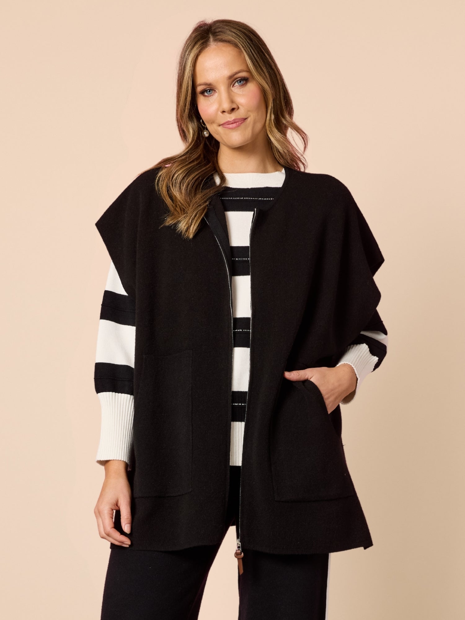 Elena Zip Knit