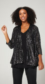 Sally 3/4/ Sequin Jkt