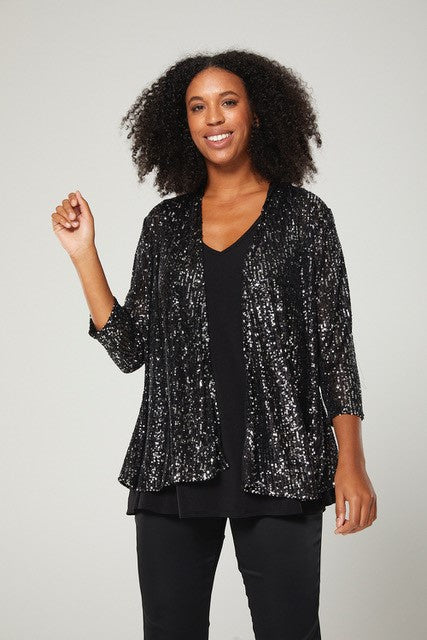 Sally 3/4/ Sequin Jkt