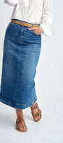 Denim Maxi Skirt