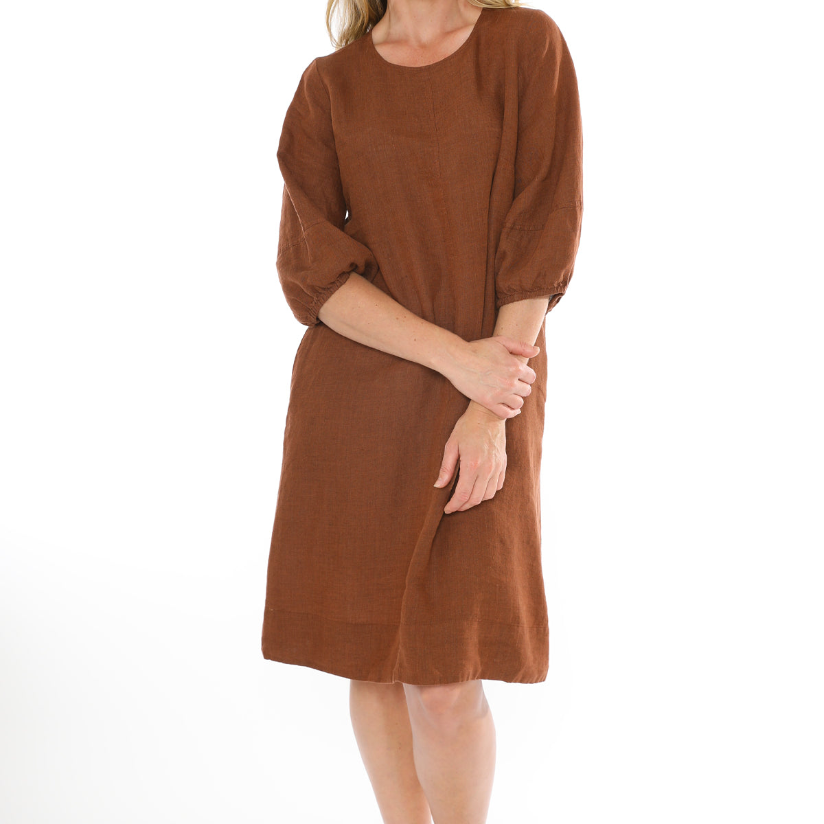 Crew Neck Dress