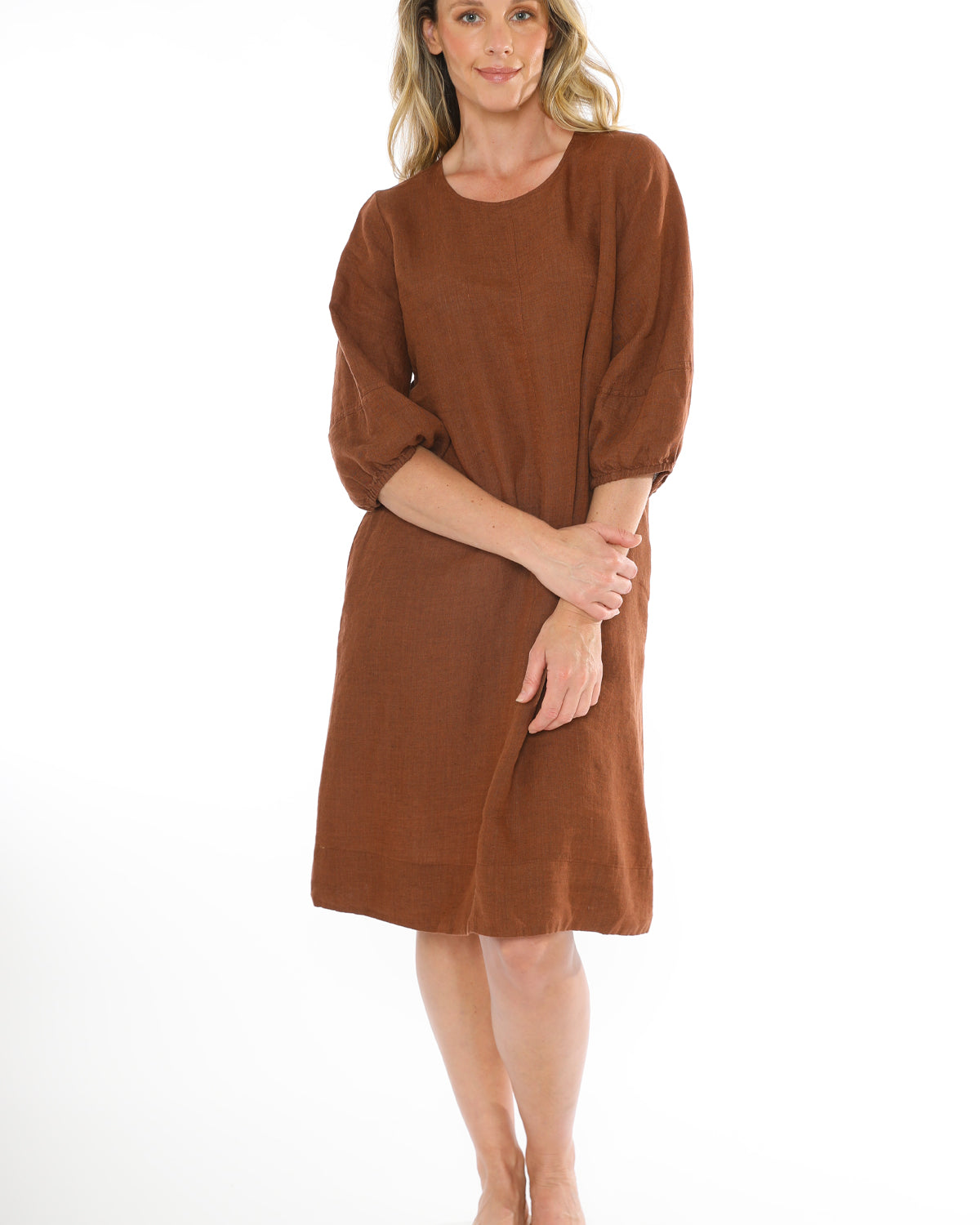 Crew Neck Dress