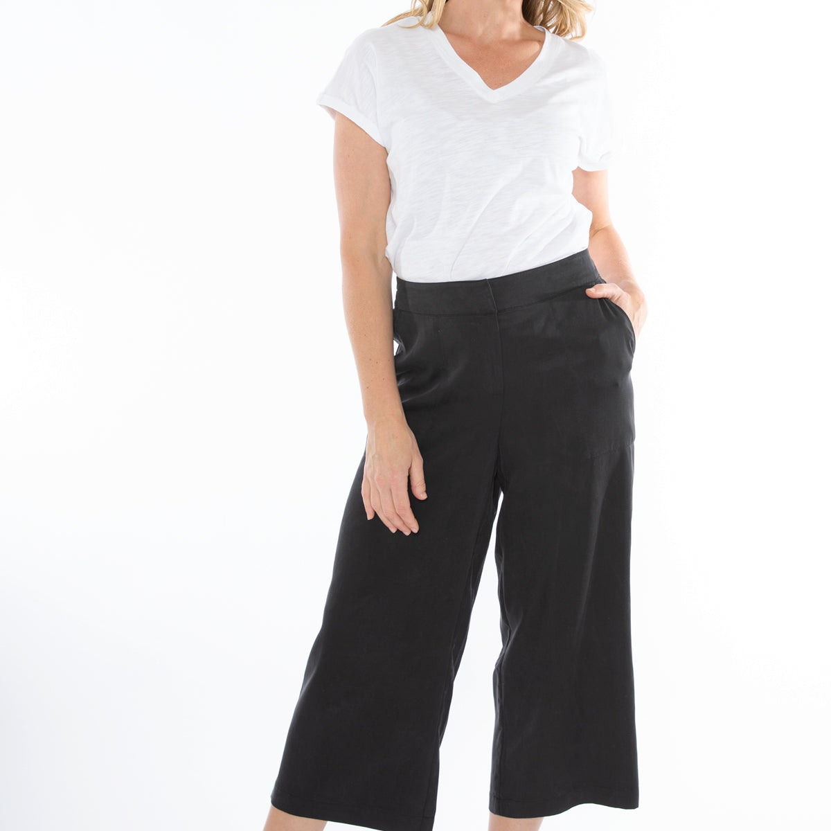 FLAT FRONT PANT