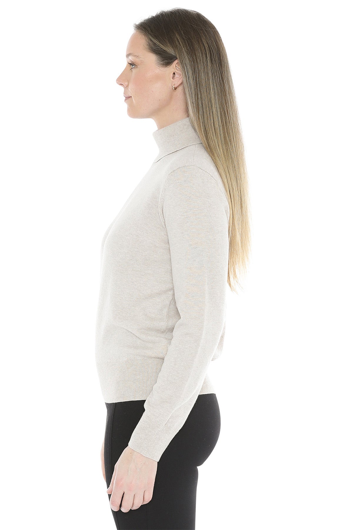 Long Sleeve Roll Neck P/Over