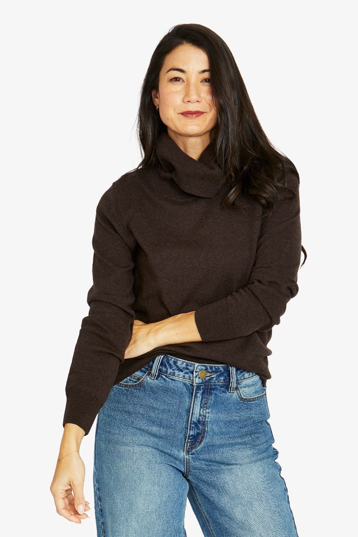 Cowl Neck Pullover