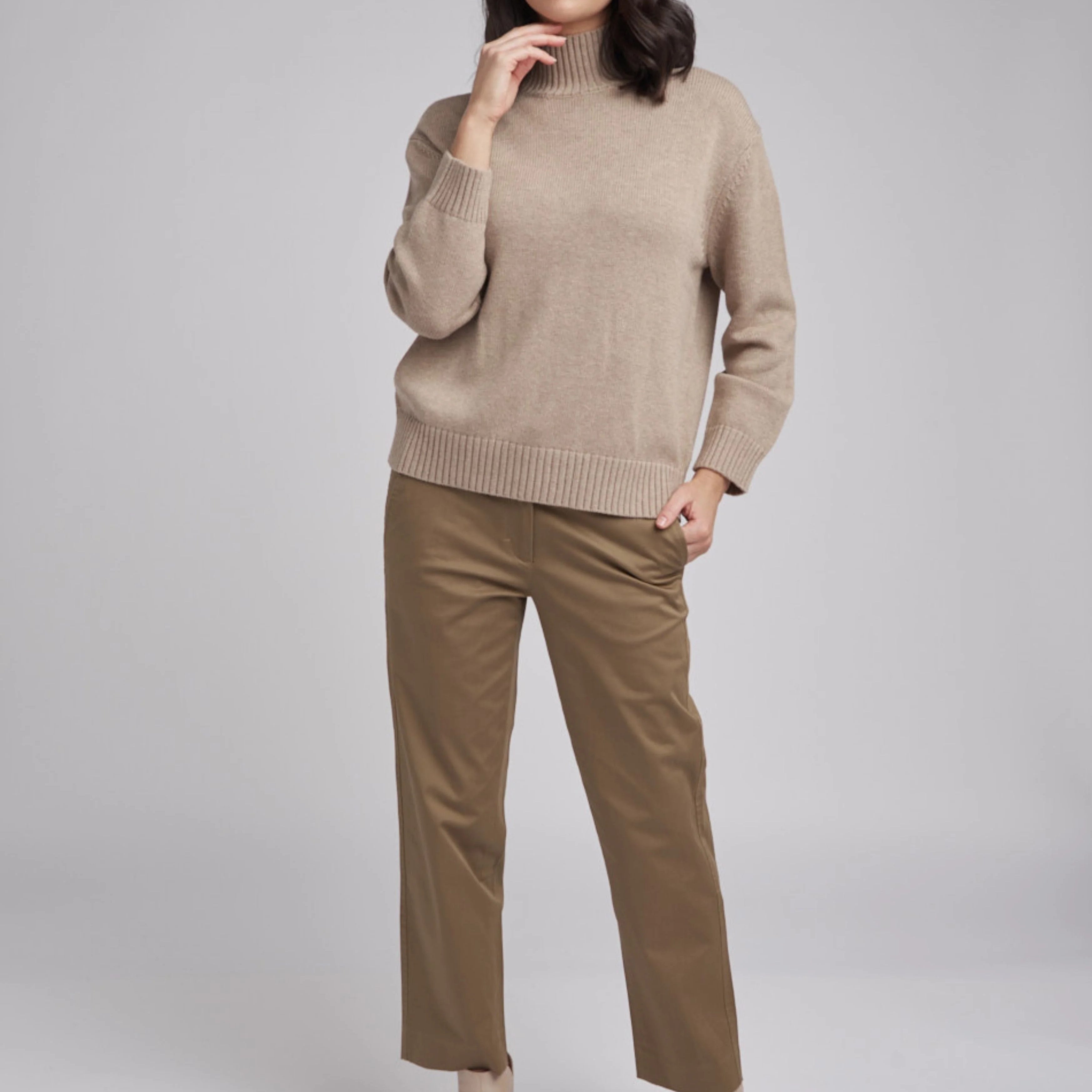 High Neck Jumper^