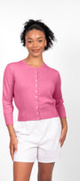 Cropped 3/4 Sleeve Cardi