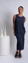Step Rib Sleevless Top