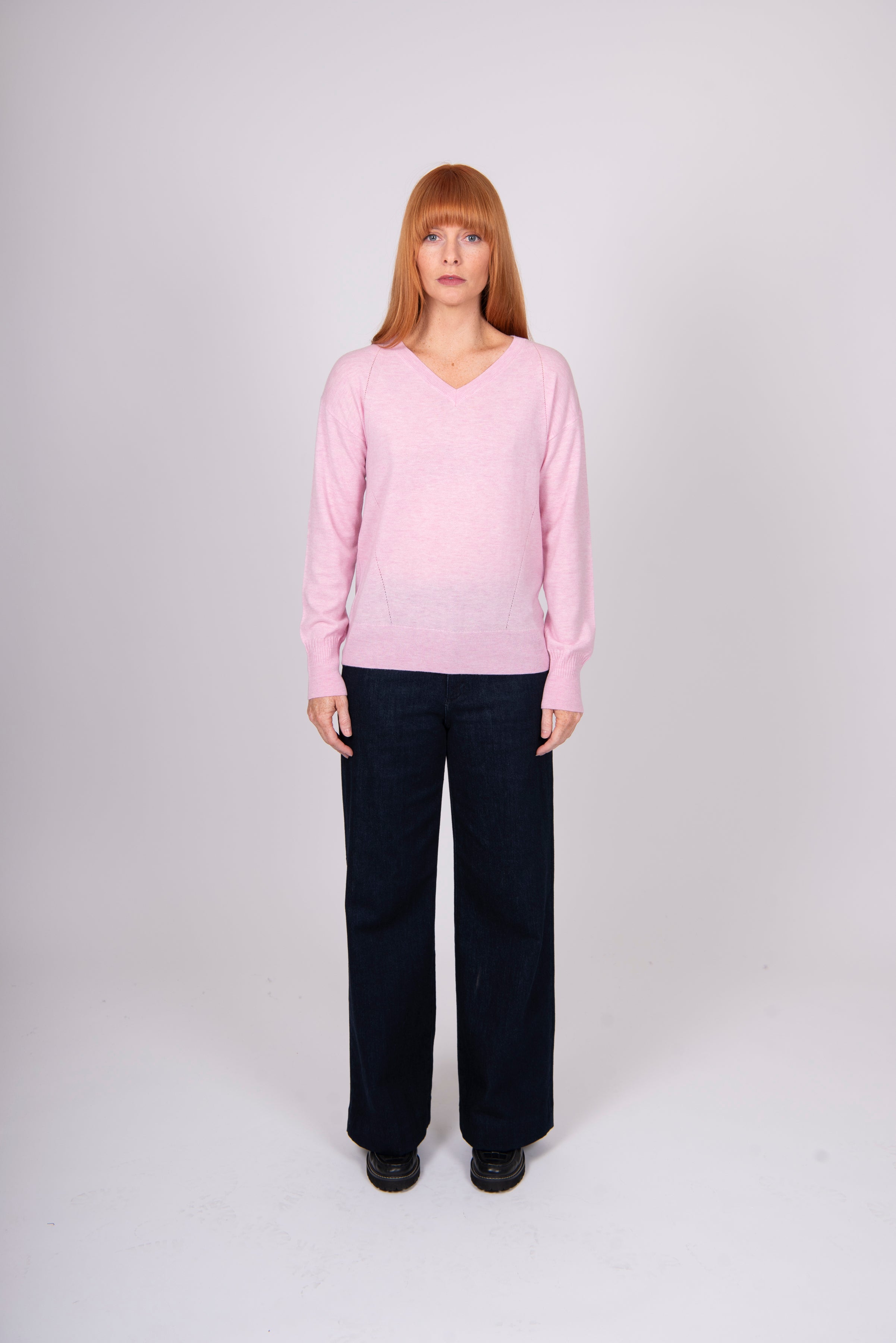 Izzy V Neck Pullover
