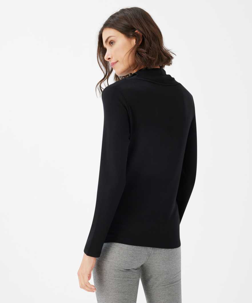 Candra Black Skivvy