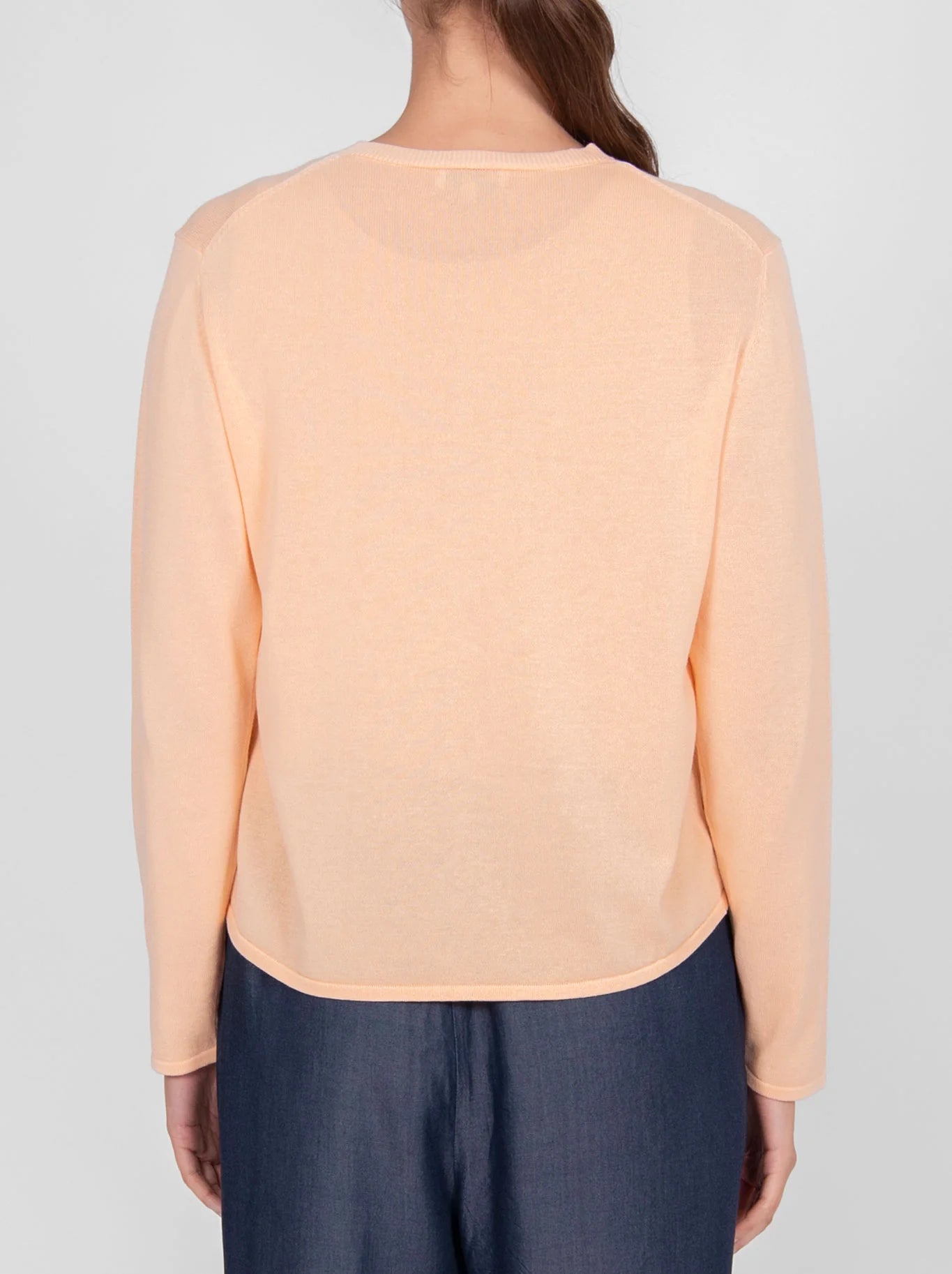Curved Hem Cardigan