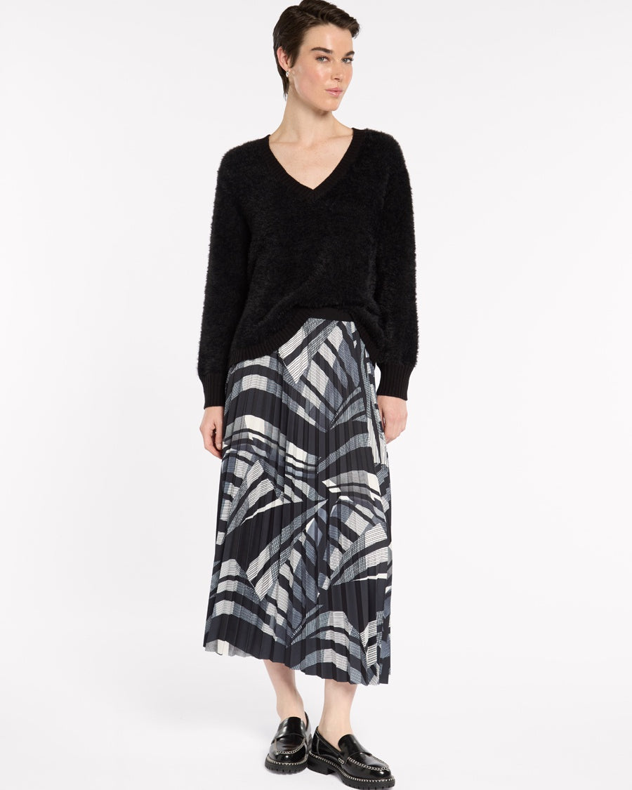 Casablanca Pleated Skirt