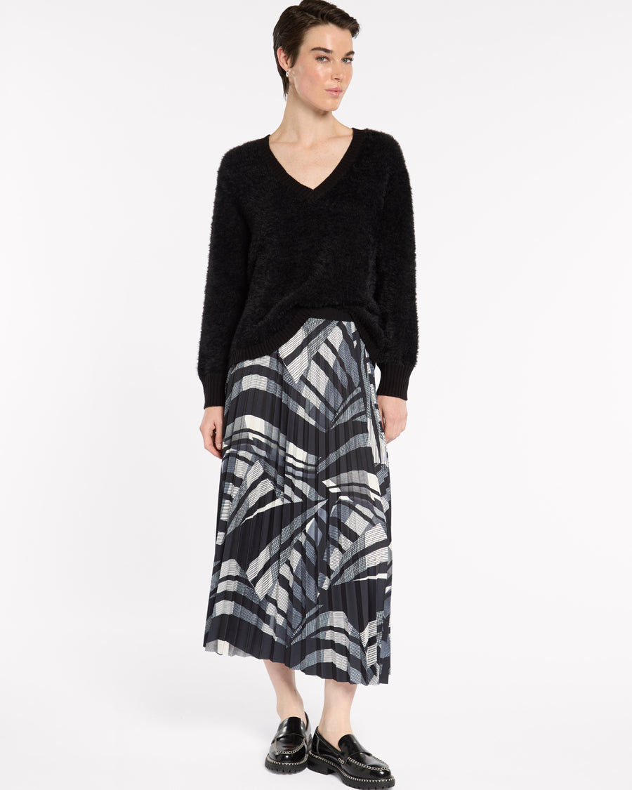 Casablanca Pleated Skirt