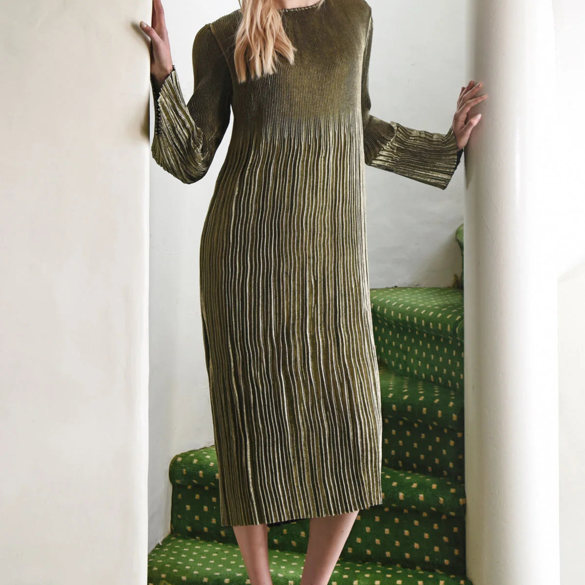 24 Karat Fold Dress