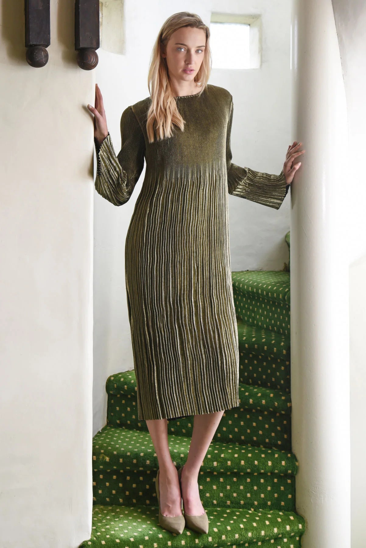 24 Karat Fold Dress