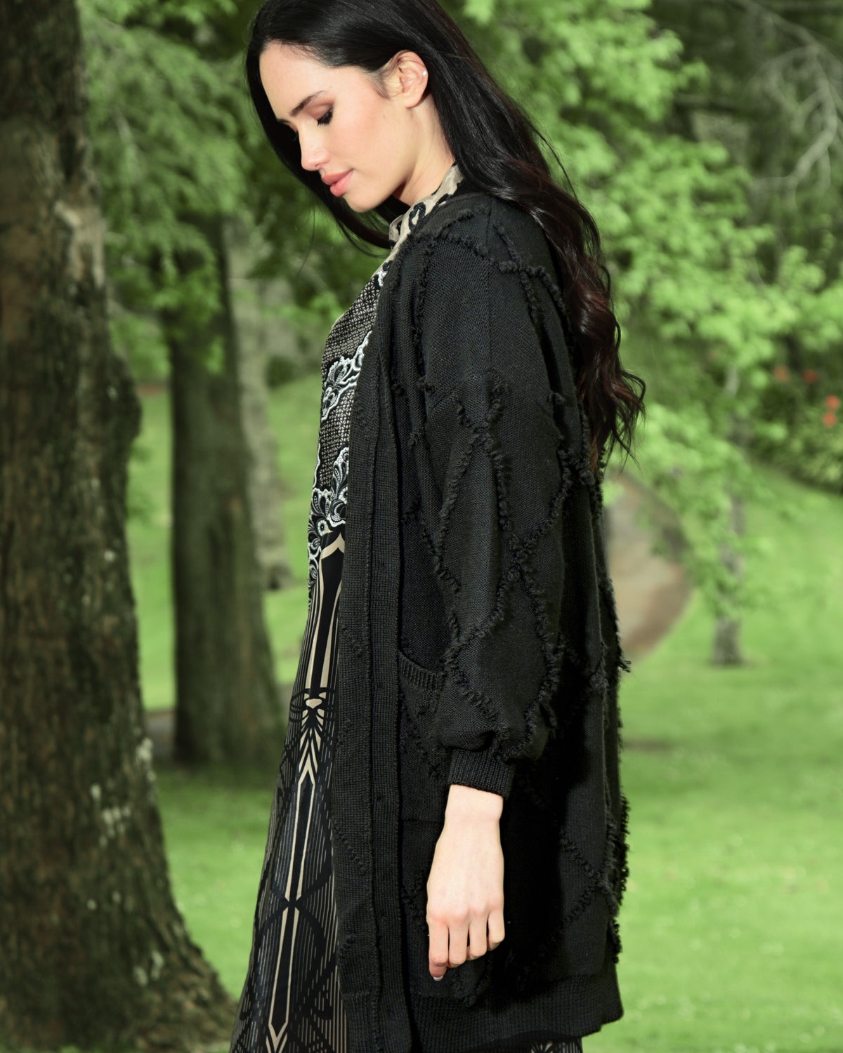 A Wrapid Exit Cardigan