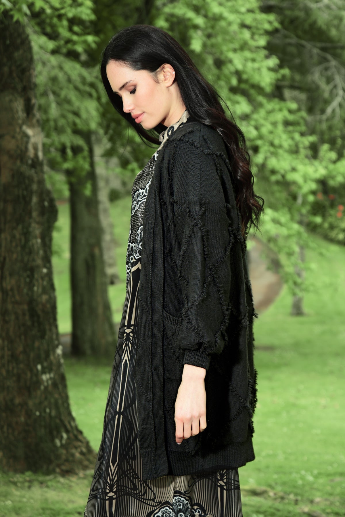 A Wrapid Exit Cardigan
