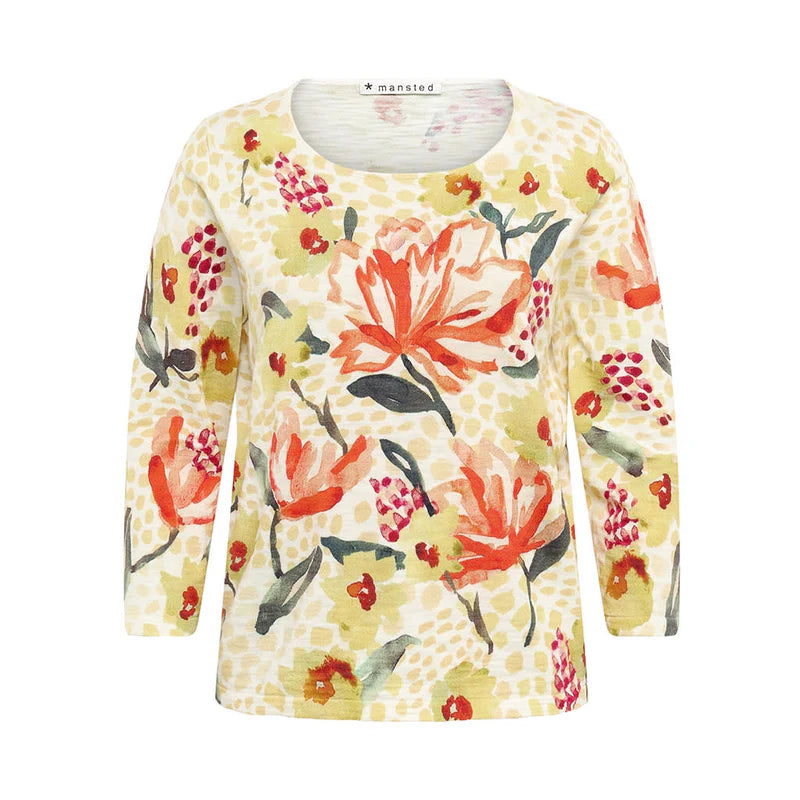 Diane Floral Top