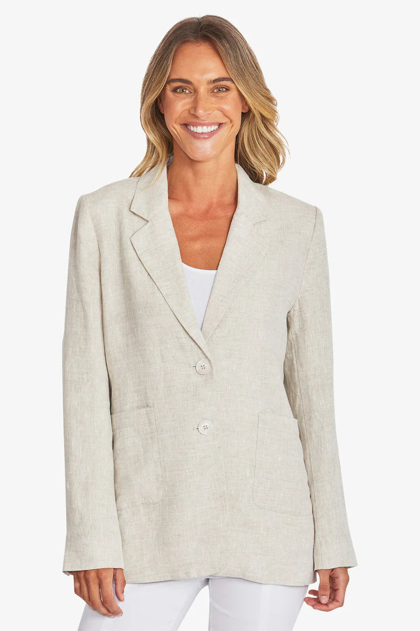 Erin Linen Jacket