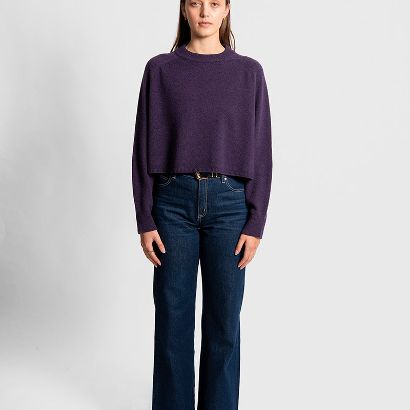 Batwing Saddle Shoulder Pullover