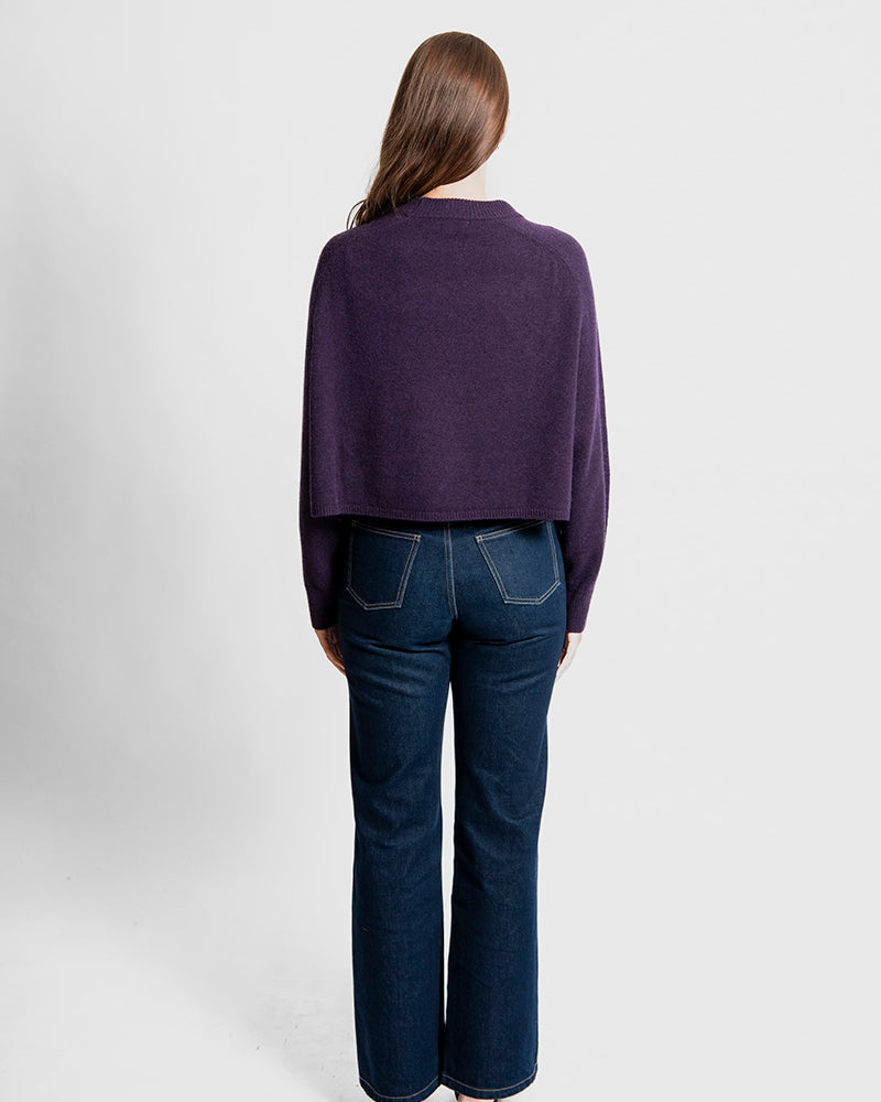 Batwing Saddle Shoulder Pullover