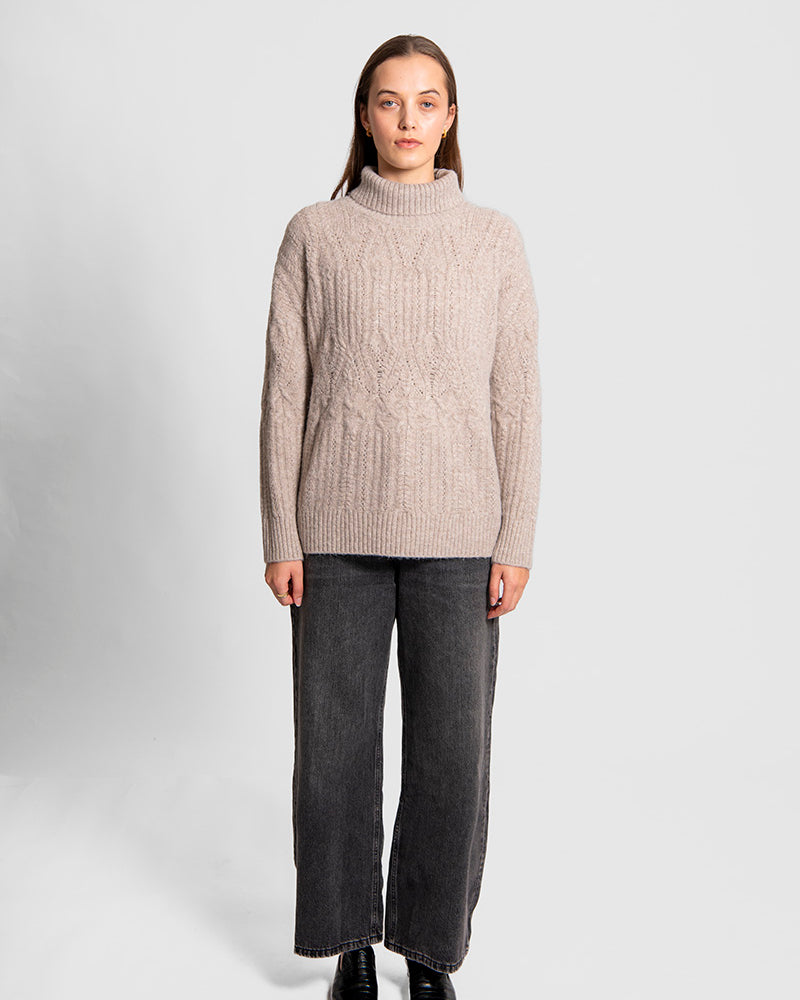 Pointelle Pullover