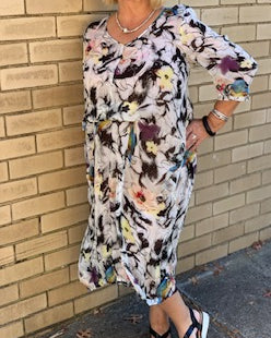 Kingfisher Tuck Dress