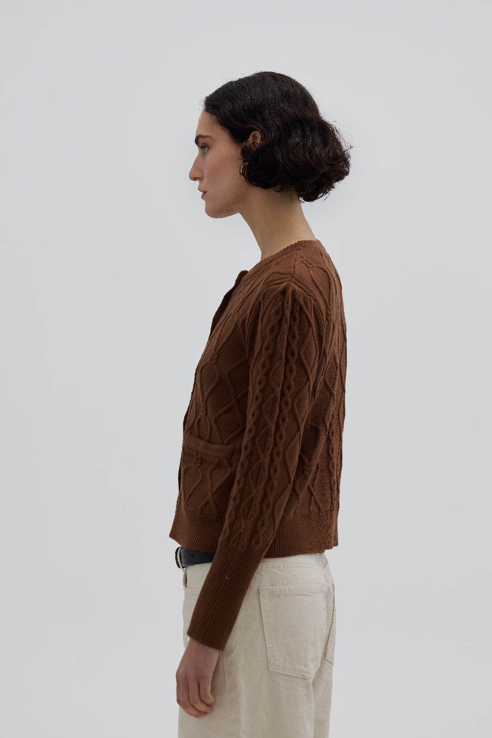 Heart Cable Cardigan