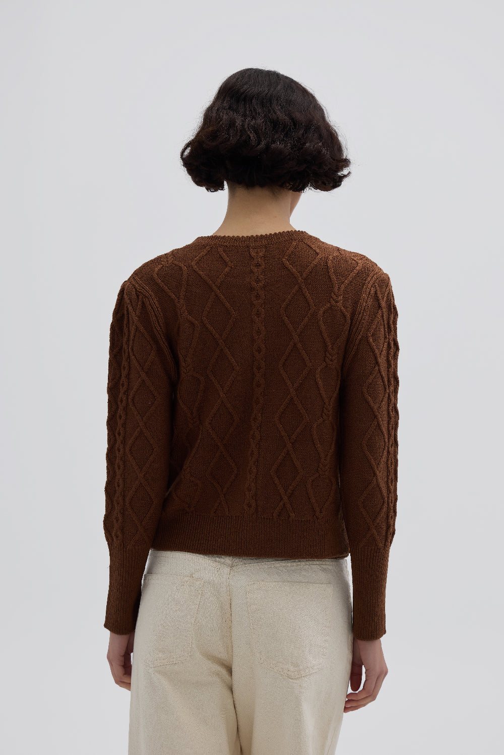 Heart Cable Cardigan